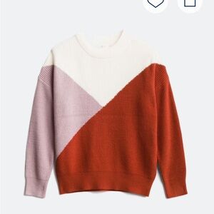 Colorblock sweater